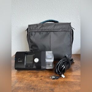 ResMed Black CPAP Device with Accessories